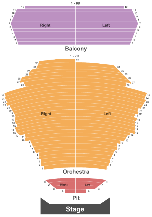 San Jose Center For The Performing Arts Back To The Future Seating Chart